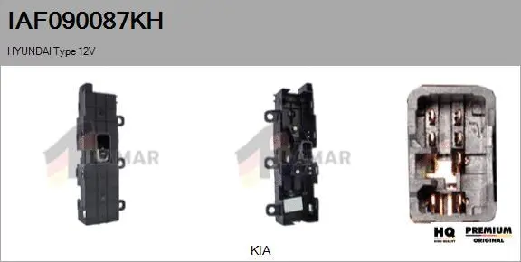 Switch, window regulator (IAF090087KH)