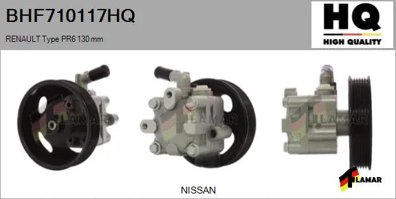 Hydraulic Pump, steering (BHF710117HQ)