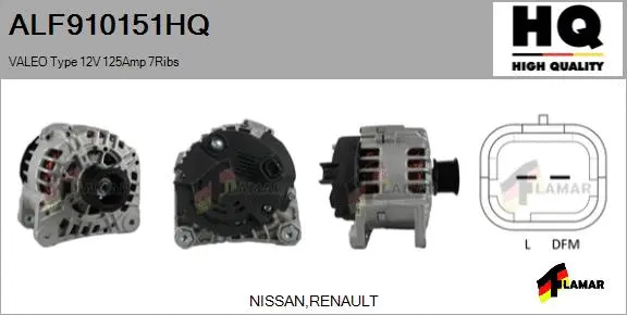Alternator (ALF910151HQ)