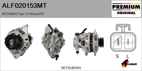 Alternator (ALF020153MT)