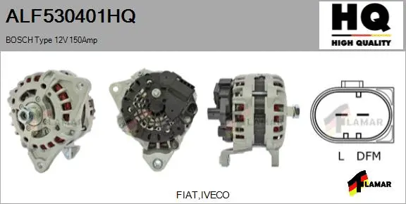 Alternator (ALF530401HQ)