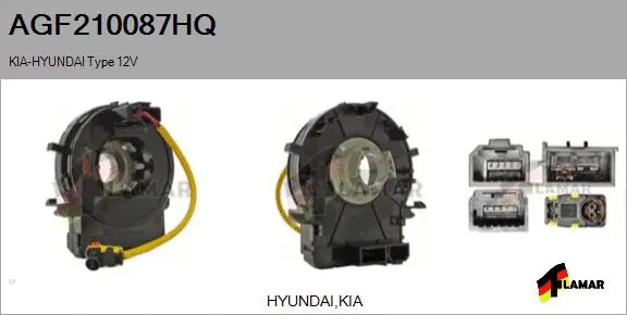 Clockspring, airbag (AGF210087HQ)