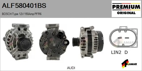Alternator (ALF580401BS)