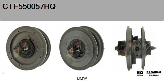 Core assembly, turbocharger (CTF550057HQ)