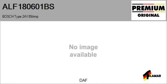 Alternator (ALF180601BS)