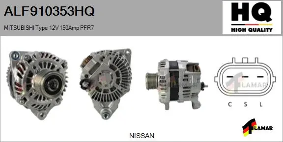 Alternator (ALF910353HQ)