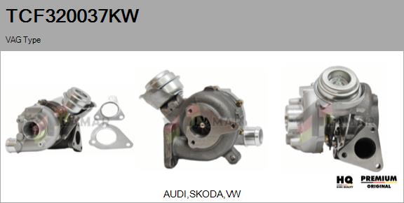 Charger, charging (supercharged/turbocharged) (TCF320037KW)