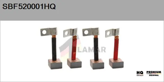 Carbon Brush, starter (SBF520001HQ)