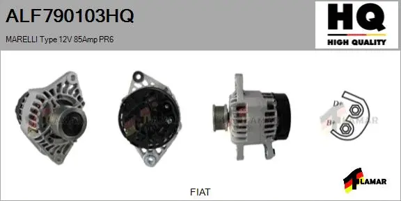 Alternator (ALF790103HQ)