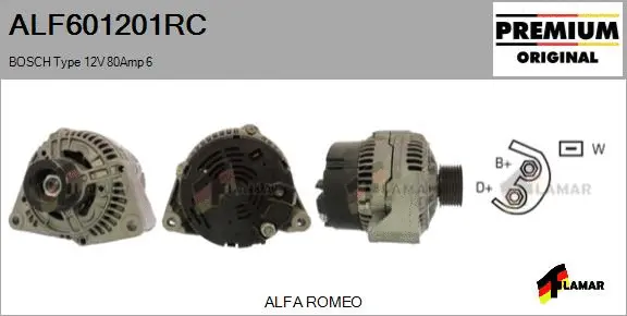 Alternator (ALF601201RC)