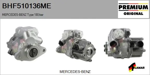 Hydraulic Pump, steering (BHF510136ME)