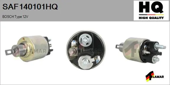 Solenoid Switch, starter (SAF140101HQ)