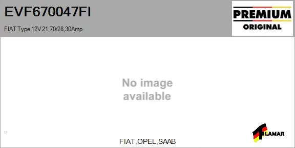 Electric Motor, radiator fan (EVF670047FI)