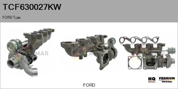 Charger, charging (supercharged/turbocharged) (TCF630027KW)