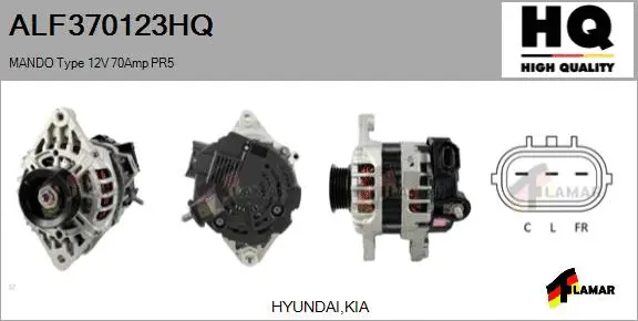 Alternator (ALF370123HQ)