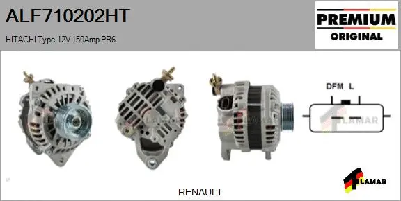 Alternator (ALF710202HT)