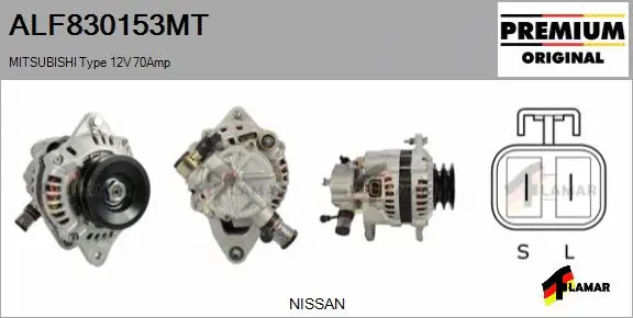 Alternator (ALF830153MT)