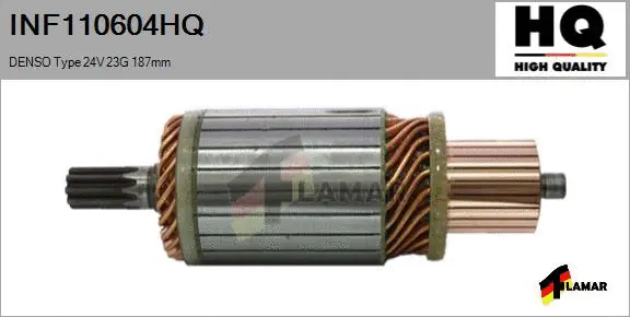 Armature, starter (INF110604HQ)
