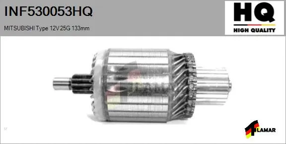 Armature, starter (INF530053HQ)