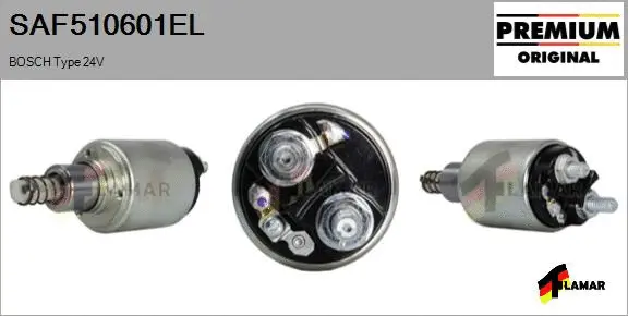 Solenoid Switch, starter (SAF510601EL)