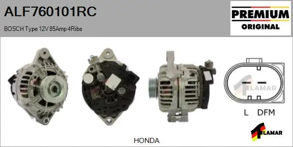 Alternator (ALF760101RC)