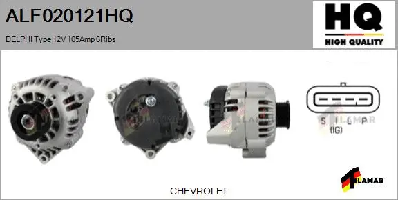 Alternator (ALF020121HQ)