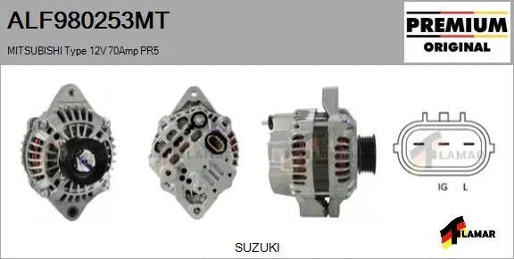 Alternator (ALF980253MT)