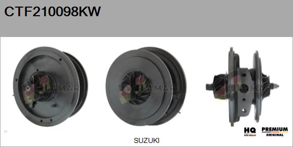 Core assembly, turbocharger (CTF210098KW)