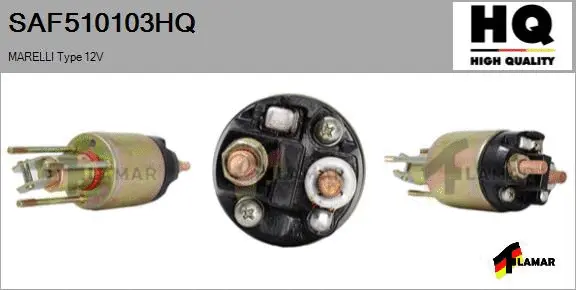 Solenoid Switch, starter (SAF510103HQ)