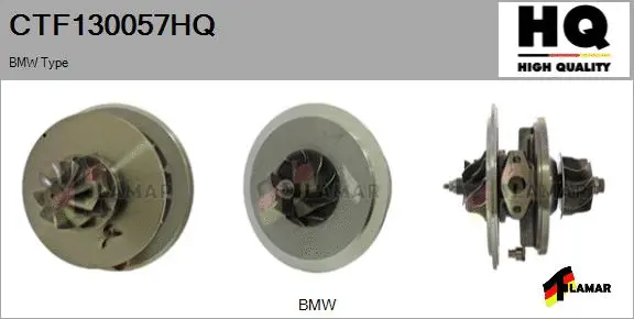 Core assembly, turbocharger (CTF130057HQ)