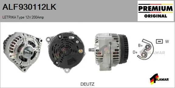 Alternator (ALF930112LK)