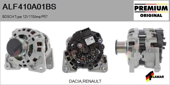 Alternator (ALF410A01BS)