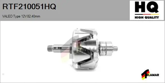 Rotor, alternator (RTF210051HQ)