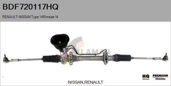 Steering Gear (BDF720117HQ)