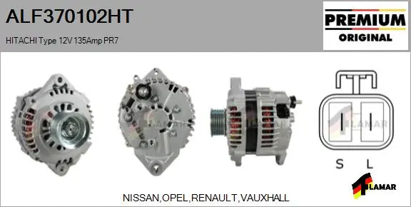 Alternator (ALF370102HT)