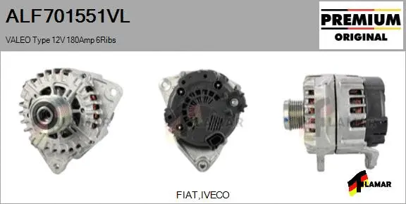 Alternator (ALF701551VL)