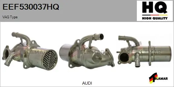 Cooler, exhaust gas recirculation (EEF530037HQ)