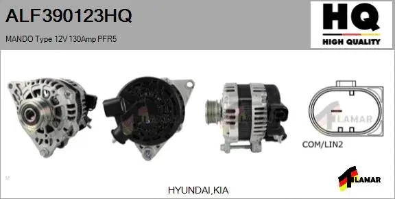 Alternator (ALF390123HQ)