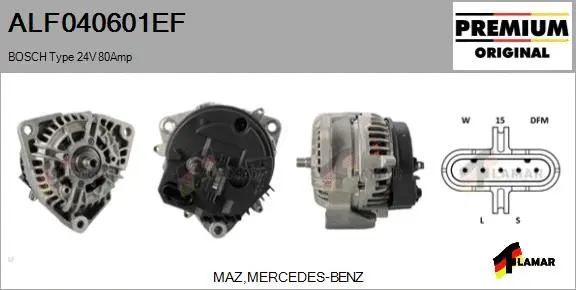 Alternator (ALF040601EF)