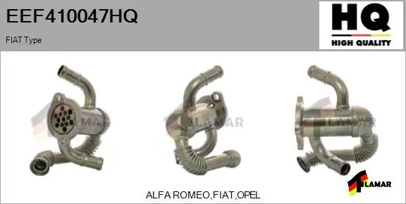 Cooler, exhaust gas recirculation (EEF410047HQ)