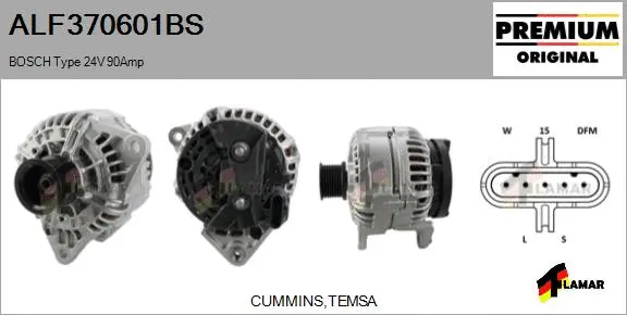 Alternator (ALF370601BS)