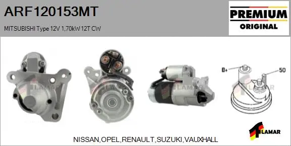 Starter (ARF120153MT)
