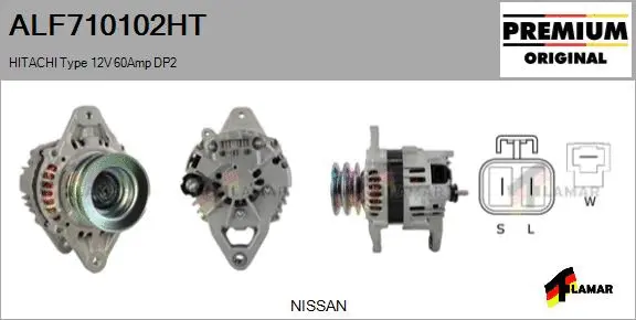 Alternator (ALF710102HT)