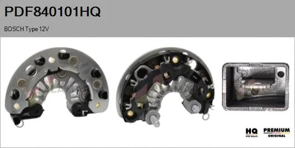 Rectifier, alternator (PDF840101HQ)