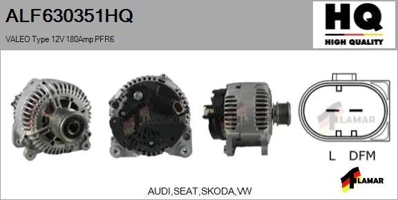 Alternator (ALF630351HQ)