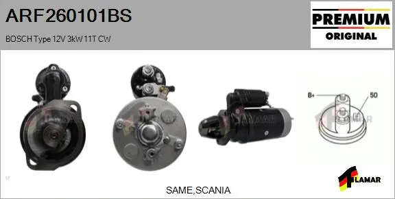 Starter (ARF260101BS)