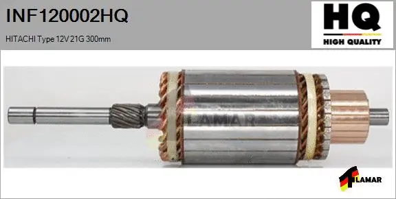 Armature, starter (INF120002HQ)