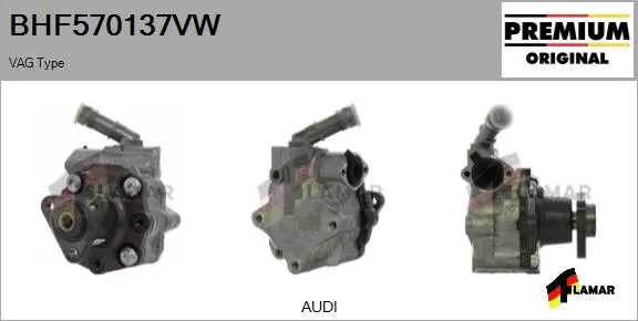Hydraulic Pump, steering (BHF570137VW)