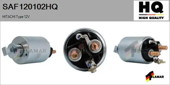 Solenoid Switch, starter (SAF120102HQ)