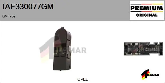 Switch, window regulator (IAF330077GM)